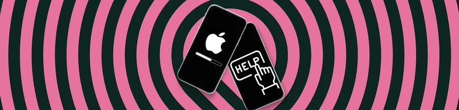 2 iPhones with blank screens and help needed